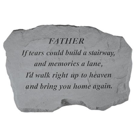 KAY BERRY INC Kay Berry- Inc. 97120 Father-If Tears Could Build A Stairway - Memorial - 16 Inches x 10.5 Inches x 1.5 Inches 97120